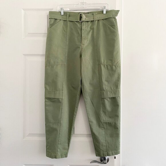 J Brand "Athena" Cargo Pant in Green, size 32. - Picture 7 of 9